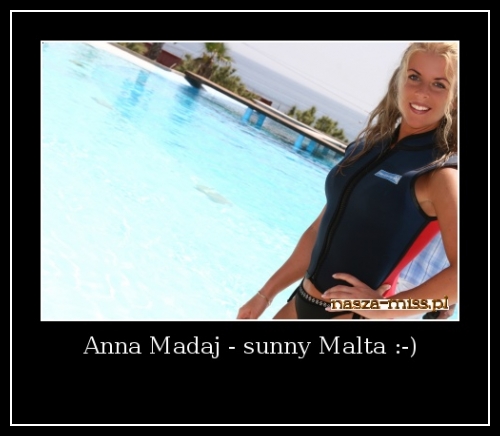 Anna Madaj - sunny Malta :-)